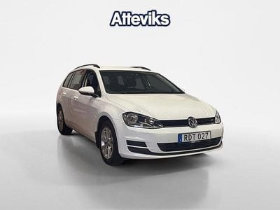 Begagnad VW Golf VII 110 HK (80 kW) 2016 Vit Kombi