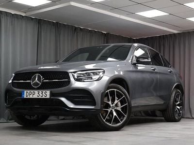 Begagnad Mercedes GLC300 AMG Line Premium Plus 320 HK (235 kW) 2023 Grå Sportkupé