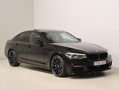 Svart Begagnad 2018 BMW 540 M Sport Sedan | 529 900 kr (Lite dyr)