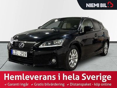 Svart Begagnad 2011 Lexus CT200h Sport Line Halvkombi | 114 900 kr (Marknadspris)