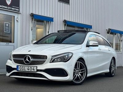 Vit Begagnad 2017 Mercedes CLA200 Shooting Brake AMG Kombi | 224 900 kr (Marknadspris)
