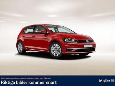 Begagnad VW Golf VII 131 HK (96 kW) 2019 Tornado red