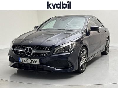 Blå Begagnad 2018 Mercedes CLA200 Sedan | 200 000 kr