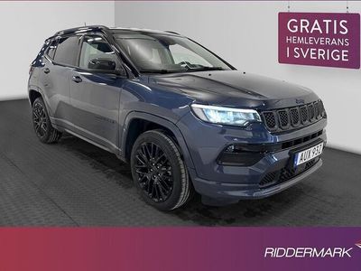 begagnad Jeep Compass 4xe Kamera Navi Skinn Carplay Rattvärme 2022, SUV