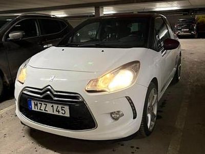 Begagnad Citroën DS3 111 HK (81 kW) 2012 Vit och vinröd