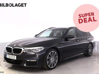 Svart Begagnad 2018 BMW 530 M Sport Kombi | 314 500 kr (Marknadspris)
