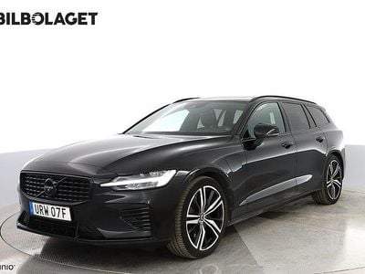 Begagnad Volvo V60 R-Design 391 HK (287 kW) 2021 Svart Kombi