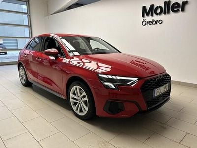 Tangoröd metallic Begagnad 2023 Audi A3 Advanced Plus | 269 000 kr (Marknadspris)
