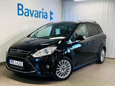 begagnad Ford Grand C-Max 2.0 TDCi Aut 7-sits 163hk Glastak Nav Läder