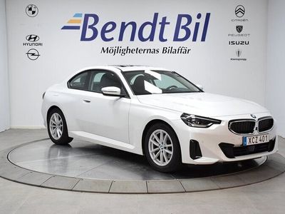 begagnad BMW 220 i Coupé Aut Model Advantage/Taklucka/1 ägare/2410mil