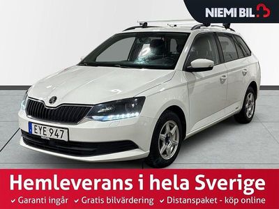 Begagnad Skoda Fabia Ambiente 90 HK (66 kW) 2016 Vit Kombi