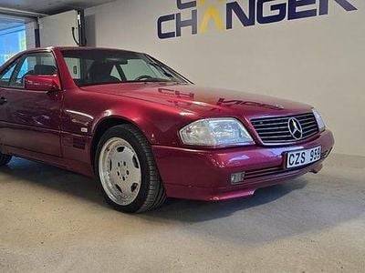 Begagnad Mercedes SL500 320 HK (235 kW) 1993 Röd Cab