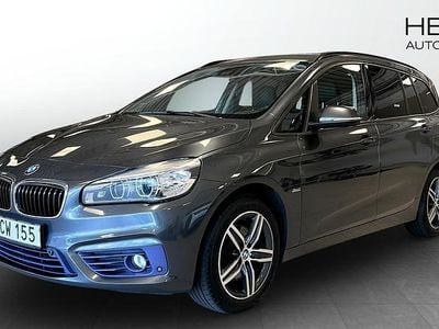Begagnad BMW 218 Sport Line 136 HK (100 kW) 2016 Grå Kombi