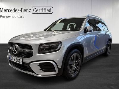 Silver Begagnad 2024 Mercedes GLB200 AMG line SUV | 419 000 kr (Marknadspris)