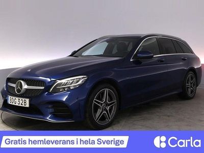 Blå Begagnad 2020 Mercedes C300 AMG Kombi | 280 900 kr