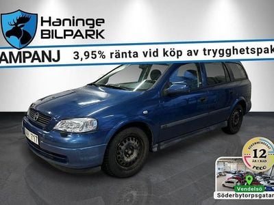 Begagnad Opel Astra 101 HK (74 kW) 2001 Blå Kombi