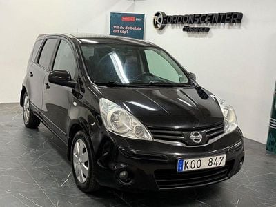 Begagnad Nissan Note 88 HK (64 kW) 2009 Svart Minibuss