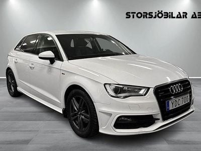 Vit Begagnad 2016 Audi A3 Sportback Ambition Halvkombi | 129 000 kr (Marknadspris)