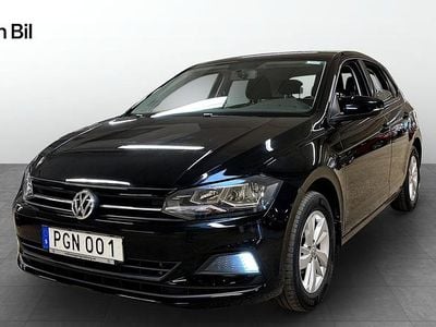 Begagnad VW Polo 95 HK (69 kW) 2018 Svart Halvkombi
