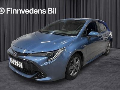 Blå Begagnad 2019 Toyota Corolla Hybrid Halvkombi | 212 800 kr (Marknadspris)