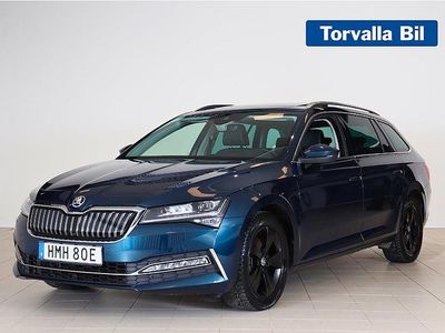 Blå Begagnad 2020 Skoda Superb Business Line Kombi | 288 900 kr (Marknadspris)