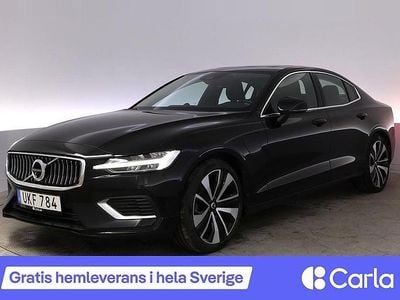 Begagnad Volvo S60 Inscription 303 HK (222 kW) 2021 Svart Sedan