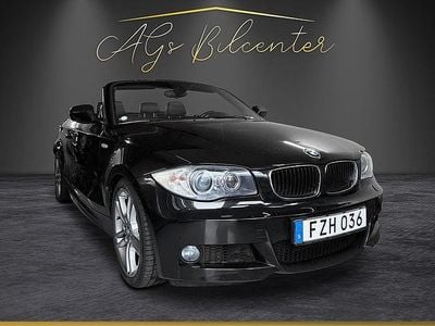 Begagnad BMW 120 Cabriolet Advantage 177 HK (130 kW) 2010 Svart Cab