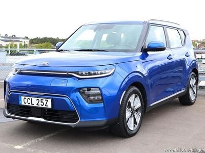 Begagnad Kia Soul EV 100 kW (136 HK) 2020 Blå samma som bilen SUV