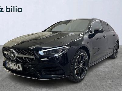 Svart Begagnad 2021 Mercedes CLA250e Shooting Brake Premium Plus Kombi | 339 900 kr (Marknadspris)