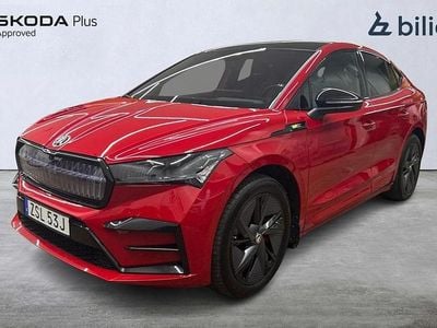 Röd Begagnad 2023 Skoda Enyaq iV RS SUV | 459 500 kr (Marknadspris)