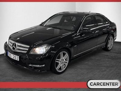 Begagnad Mercedes C220 AMG 170 HK (125 kW) 2012 Svart Sedan