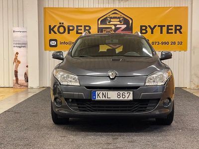 Mörkgrå Begagnad 2009 Renault Mégane GrandTour Kombi | 39 900 kr (Marknadspris)