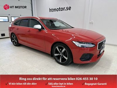 begagnad Volvo V90 D4 AWD Geartronic R-Design/Drag/AdaptivFarthållare