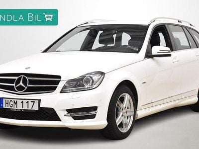 Vit Begagnad 2014 Mercedes C180 AMG line Kombi | 149 900 kr (Marknadspris)