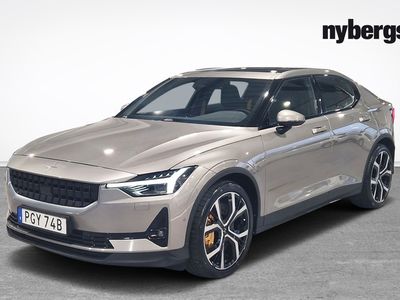 begagnad Polestar 2 Long Range Dual Motor range motor 78kWh Plus Pilo