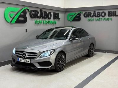 Begagnad Mercedes C250 AMG line 204 HK (150 kW) 2015 Silver