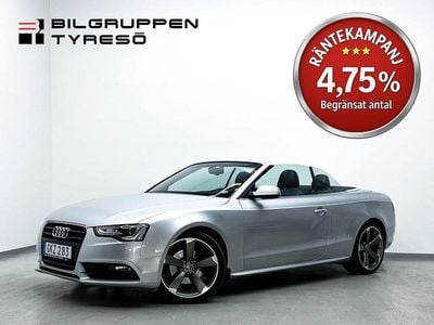 Silver Begagnad 2014 Audi A5 Cabriolet Comfort Cab | 209 900 kr (Dyr)