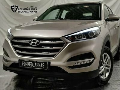 Begagnad Hyundai Tucson 135 HK (99 kW) 2017 Ljusbrun SUV