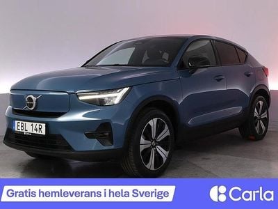 Blå Begagnad 2022 Volvo C40 Plus SUV | 314 900 kr (Marknadspris)