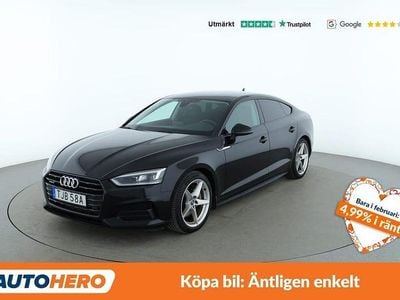 Svart Begagnad 2019 Audi A5 Sportback Sport Halvkombi | 239 000 kr (Bra pris)