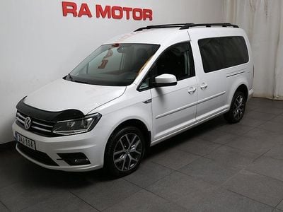 Vit (candy white) Begagnad 2020 VW Caddy Maxi Life Comfortline Minibuss | 229 800 kr