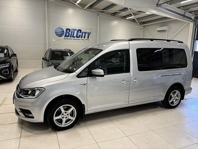 Silver Begagnad 2016 VW Caddy Maxi Life Life Minibuss | 169 900 kr (Lite dyr)
