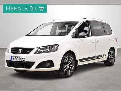 Vit Begagnad 2017 Seat Alhambra FR-Line Minibuss | 239 900 kr (Marknadspris)