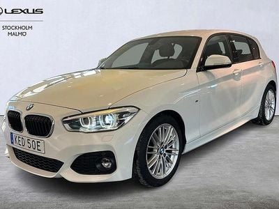 Begagnad BMW 118 M Sport 137 HK (100 kW) 2019 Vit Halvkombi