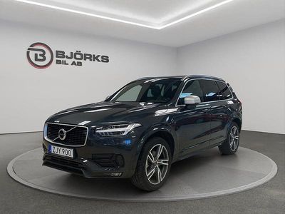 Mörkgrå Begagnad 2016 Volvo XC90 R-Design SUV | 309 500 kr (Marknadspris)