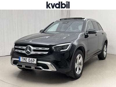 Begagnad Mercedes GLC300e 2021 Svart