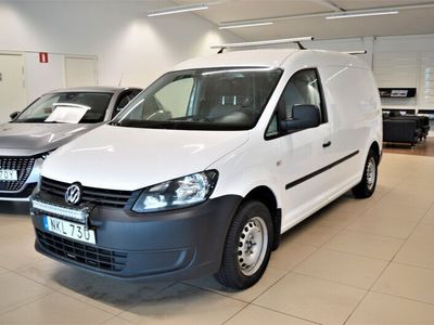 begagnad VW Caddy Maxi 1.6 TDI Dragkrok Inredning 2015, Transportbil