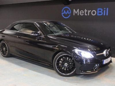 Svart Begagnad 2016 Mercedes C200 AMG Cab | 279 900 kr (Bra pris)