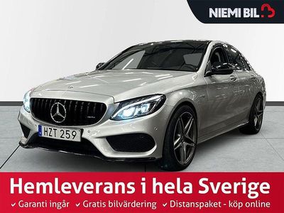Begagnad Mercedes C450 AMG AMG 367 HK (269 kW) 2015 Silver Sedan