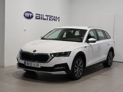 Begagnad Skoda Octavia Scout 150 HK (110 kW) 2022 Candy white Kombi